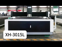 White laser cutting machine display