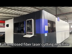 Full-enclosed high power laser cutting machine