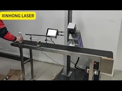 Flying laser marking machine-With assembly line