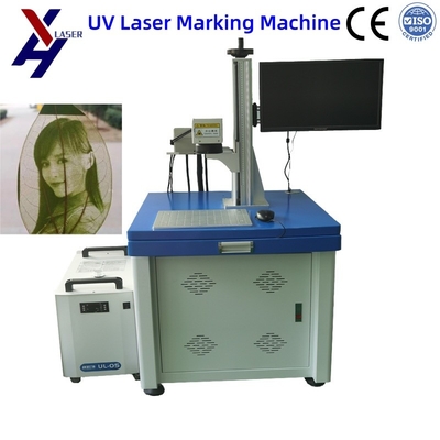 3W 5W Logo Secure Codes UV Laser Marking Machine for Glass Bottles