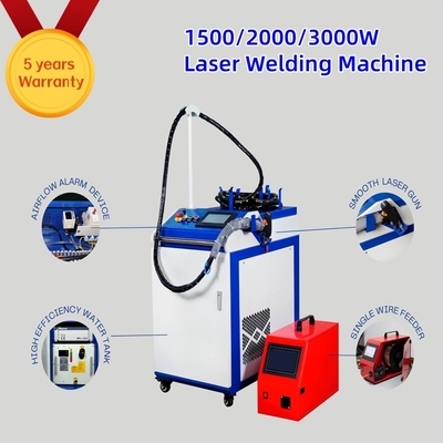 Double Wire 4 In 1 Portable Fiber Laser Welding Welder Machine For Stainless Steel