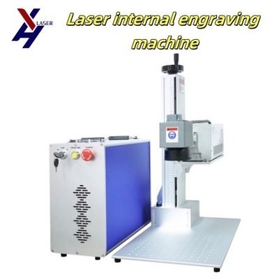 Factory Price Portable CNC Metal Plastic UV 3D Trophy Crystal Acrylic Jewelry Laser Marking Printing Engraving Carving Machine