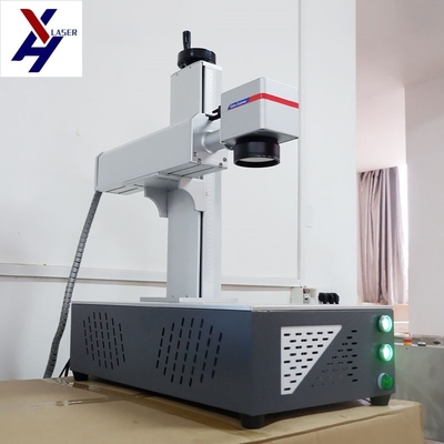 20W 30W 50W 100W Desktop Integrated Fiber Laser Marking Machine For Metal Gold Silver