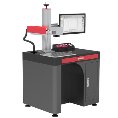 Cabinet 20W 30W 50W 100W Fiber Laser Marker For Jewelry Gold Stainless Steel Aluminium