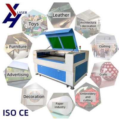 CO2 Laser Engraver And Cutter For Bamboo Paper Leather Wood Acrylic 1390/4060 50W-300W Laser Engraving Cutting Machine