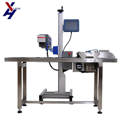 Manufacturer Flying CO2 Laser Marking Machine For Production Line Date Printer Pet Bottle Date Marking Machine