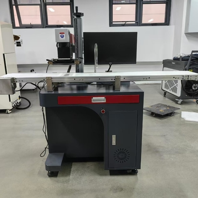 Raycus Max Jpt Fiber Laser Engraver with CCD Automatic Visual and Positioning System with Computer