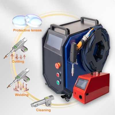 Air-Cooled 1500W 2000W Laser Welder Laser Welding Machine For Stainless Steel Copper Aluminum