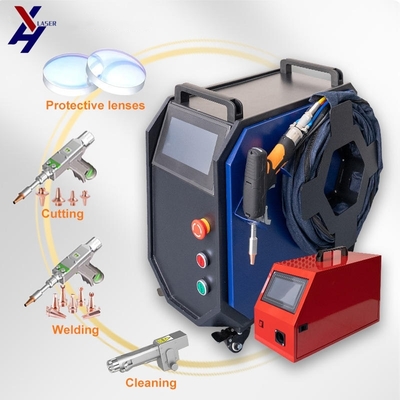Cheapest Portable 1500W Air Cooling Fiber Laser Welder Hand Held Laser Welding Machine
